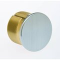 Ilco 1in Dummy Mortise Cylinder Bright Chrome Finish 716026